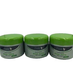 Lot of 3 Jars ALOE VERA Skin Cream 8 oz Personal Care